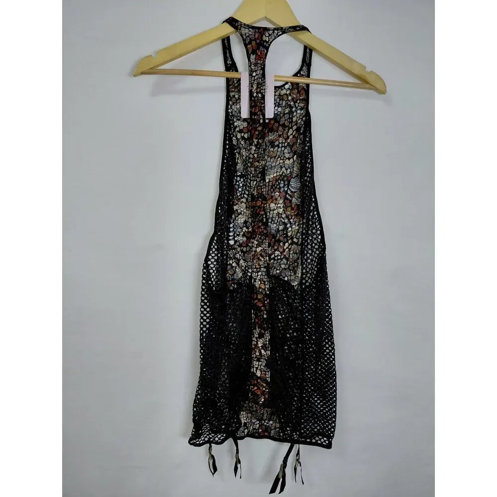 NWT Savage X Fenty Multicolor Geometric Stretch Tank Women Size X-Large